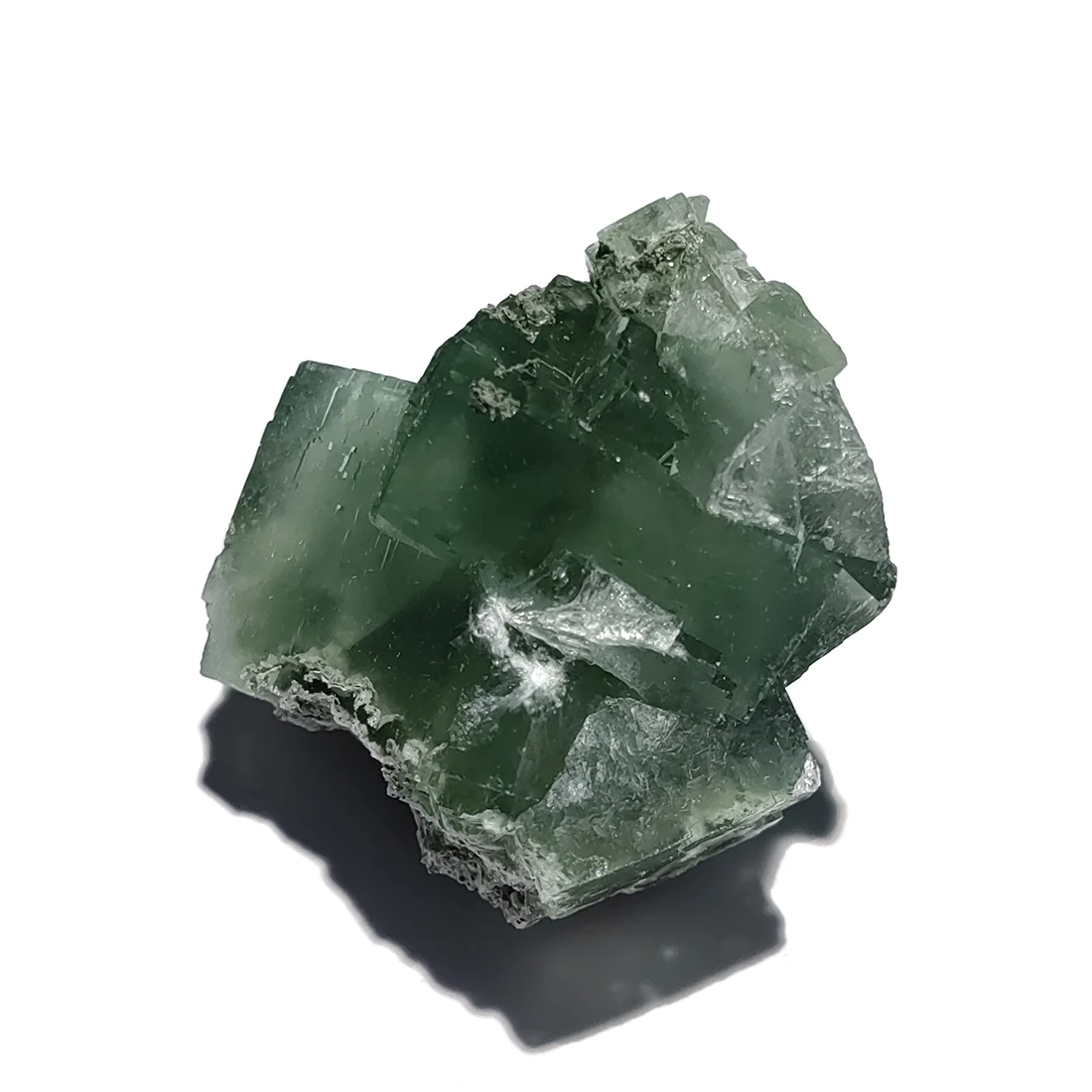 

C3-6L 100% Natural Green Fluorite Mineral Crystal Specimen Xianghualing Mine Hunan Province China