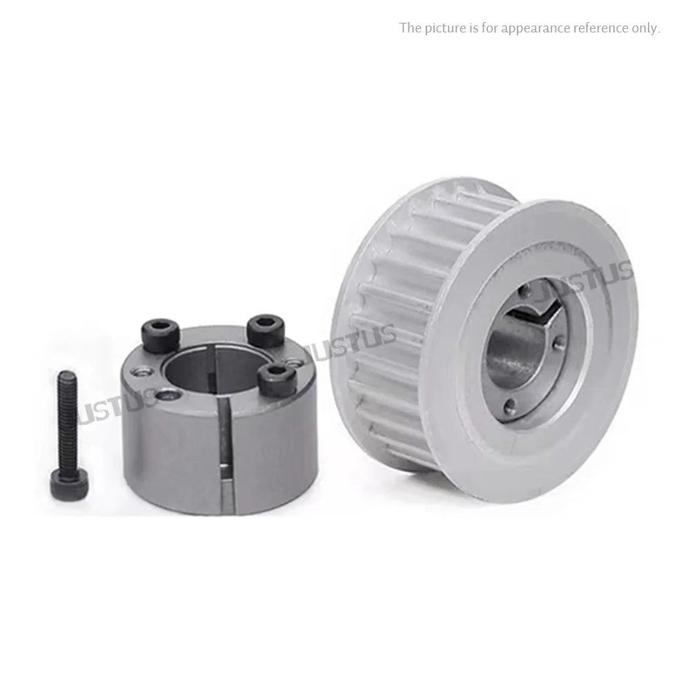 Трапециевидные зубья 18T/20T/22 зубца T5 шкив ГРМ бесключевая втулка отверстие 5-14 мм