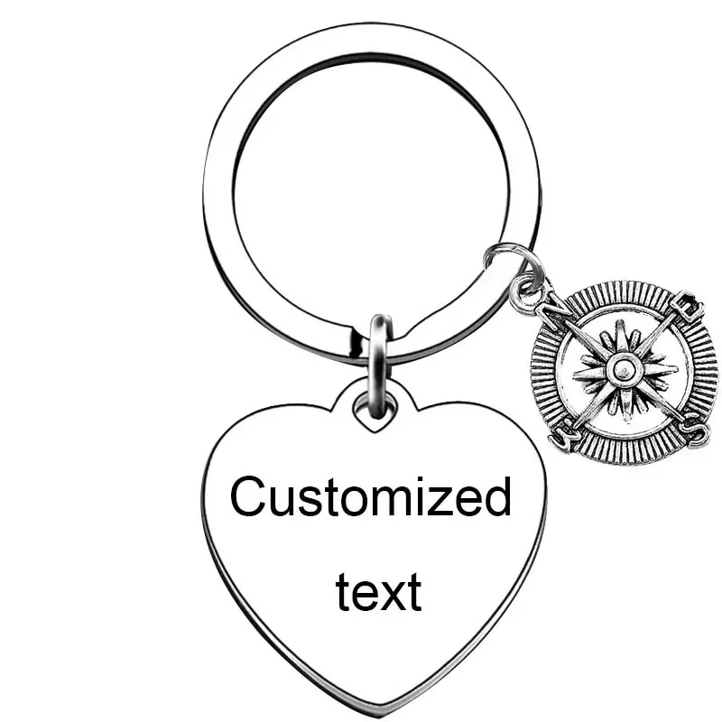 Персонализированный брелок для ключей на заказ с надписью Live Your Dream подарок сына