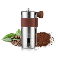 coffee grinder adjustable portable handheld stainless steel coffee grinding machine handheld mill hand crank crank grinder