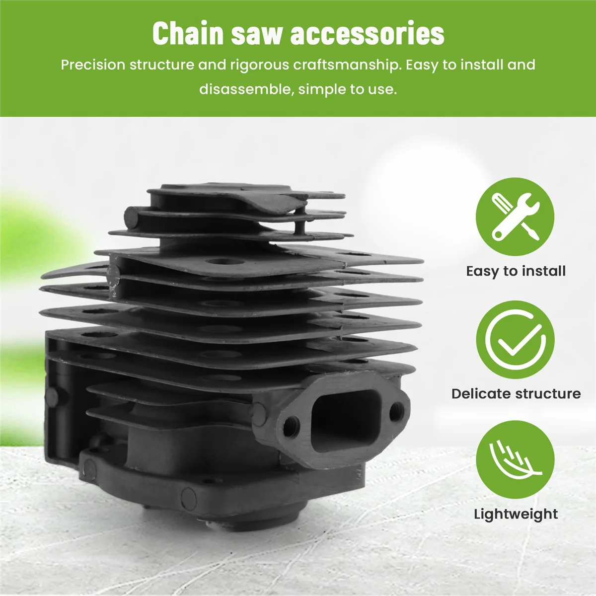 40-миллиметровый кусторез цилиндр и поршневое кольцо с игольчатым каркасом для 43CC