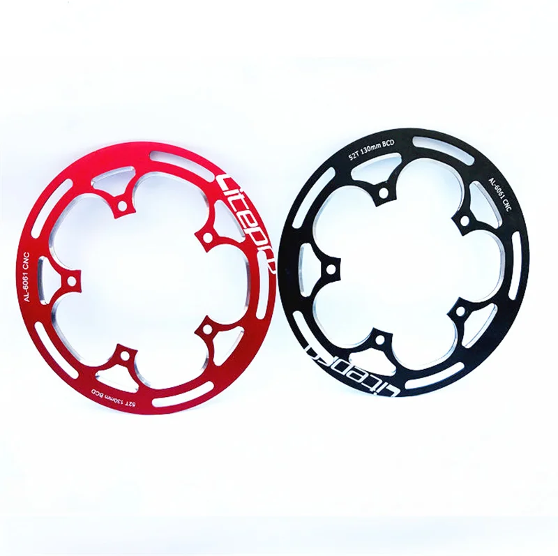 Litepro LP велосипедная Складная CNC односкоростная дисковая звезда с защитой BCD 130 мм