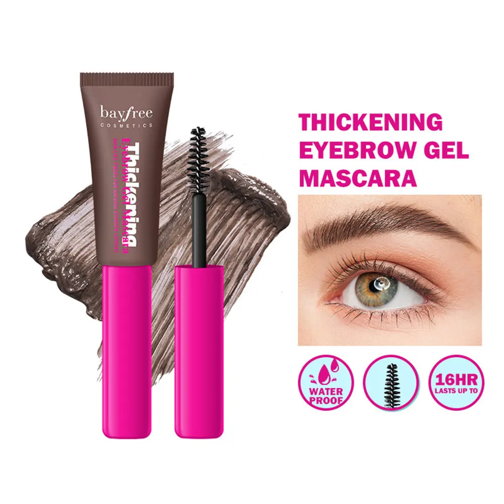 

Natural Wild Eyebrow Cream With Comb Spiral Head Brush Long-lasting Waterproof Sweatproof Quick-drying Eyebrow Styling Makeup