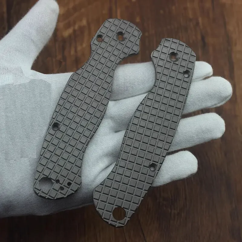 1 пара весов с индивидуальной ручкой ручки из титанового сплава для Spyderco C81
