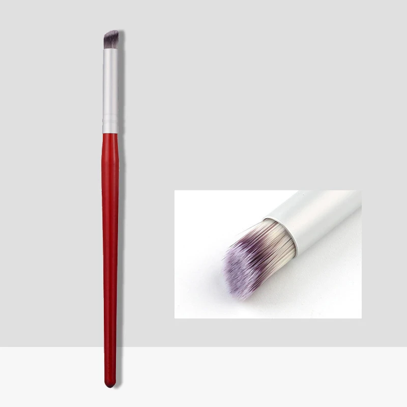 

1Pc Starry Dizzy Nail Art Brush Gradient Head Dye DIY UV Gel Nail Brushes Nail Painting Drawing Art Brush Oblique Mouth Brush
