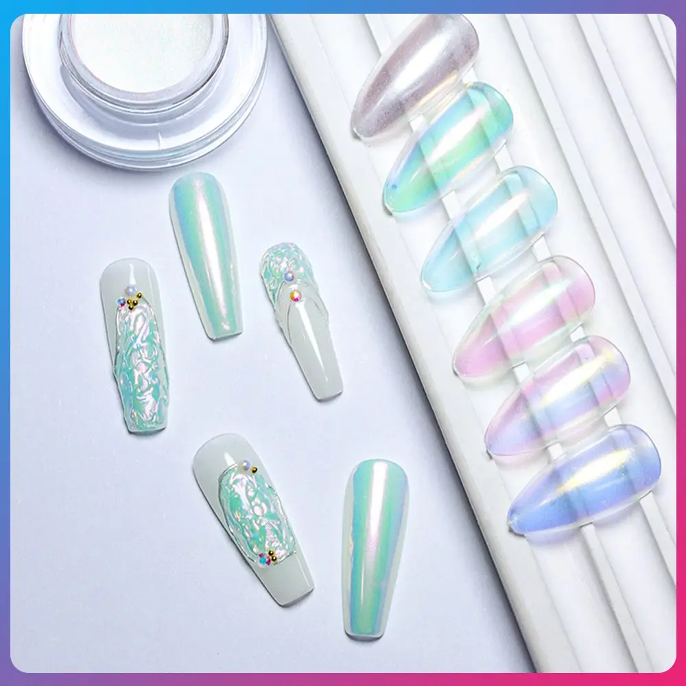 

Лазерная пудра для маникюра, лазерная пудра с блестками для ногтей, неоновая розовая пудра с лунным свечением для ногтей, пудра с лунным све...