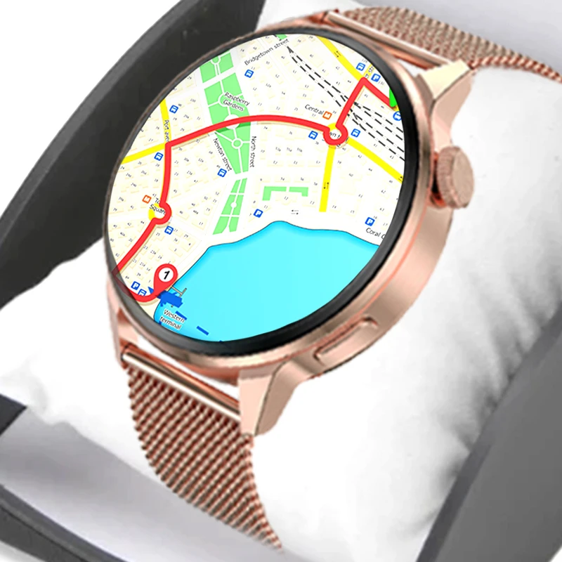 Смарт-часы для телефонов Xiaomi Samsung Huawei женские спортивные часы с GPS-треком мужские