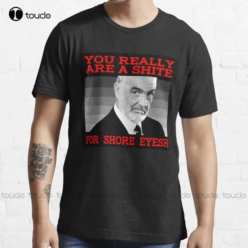 Новая футболка Sean Connery хлопковая S-5XL