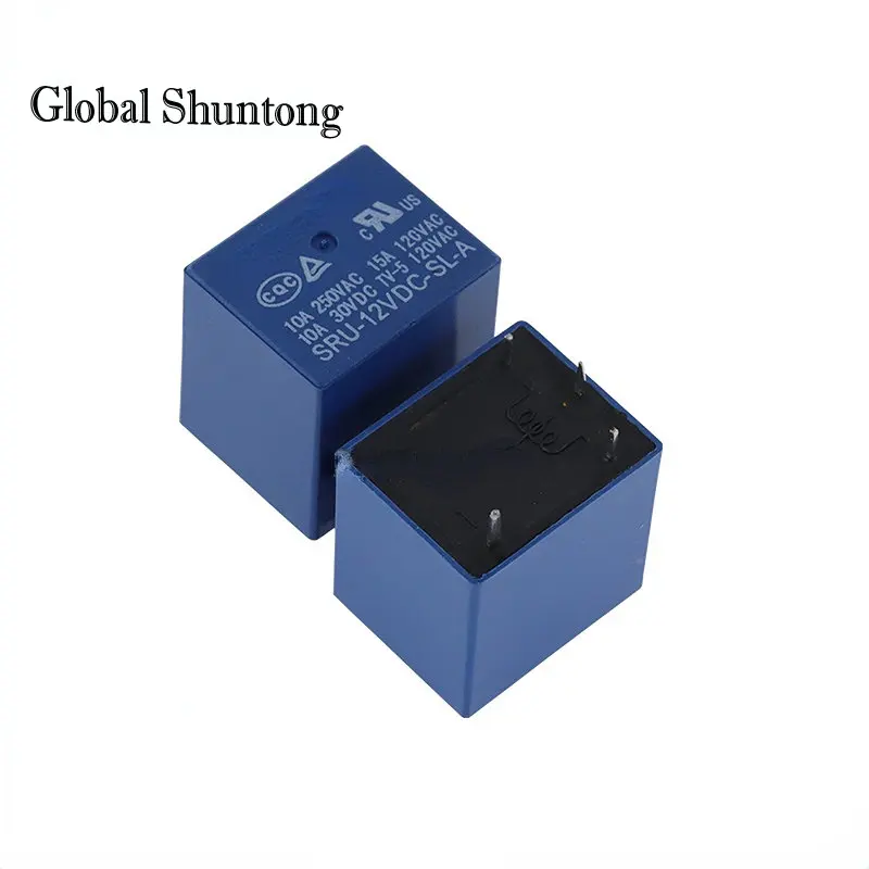 Реле времени SRU- 05 в 12 В 24 В dc-sl-a-sl-c 4-pin/5-pin 15A T70 20 шт.