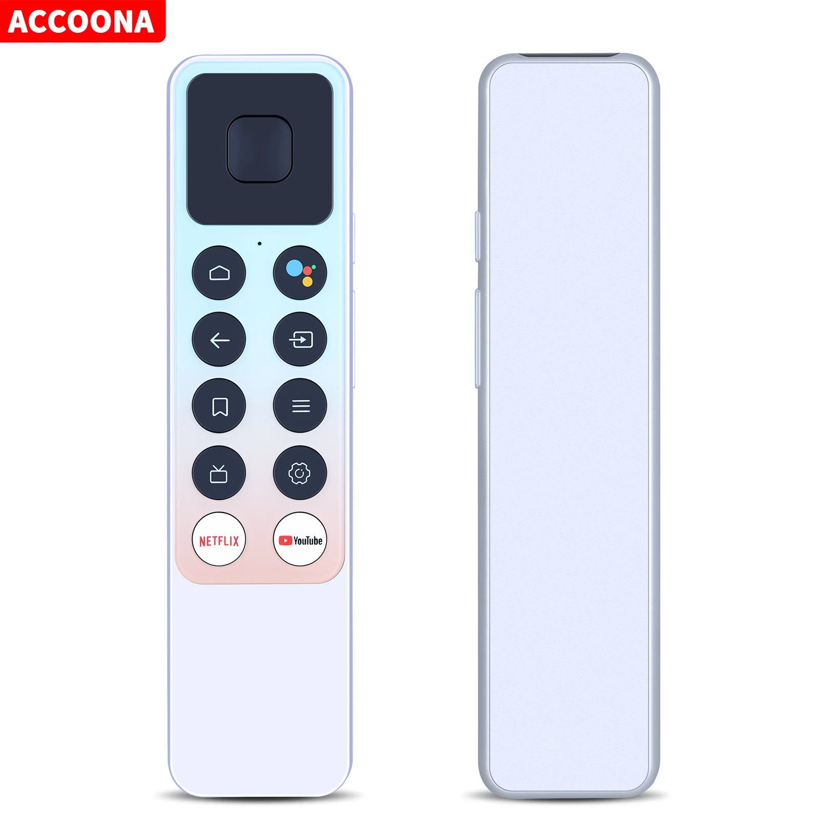 Пульт дистанционного управления для SHIVAKI Smart TV с Google Assistant Netflix YouTube