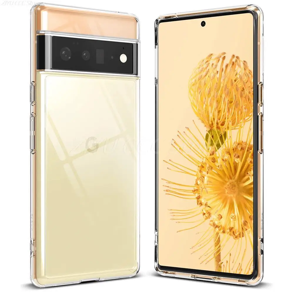 

Ultra Thin Clear Case For Google Pixel 6 Pro 5 5a 5G TPU Silicone Transparent For Pixel 4 XL 4a 3a 2 Shockproof Soft Back Covers