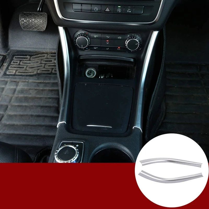 

Car Center Console Side Frame Cover Decoration Strip for Mercedes-Benz A-Class W176 CLA C117 GLA X156 A180