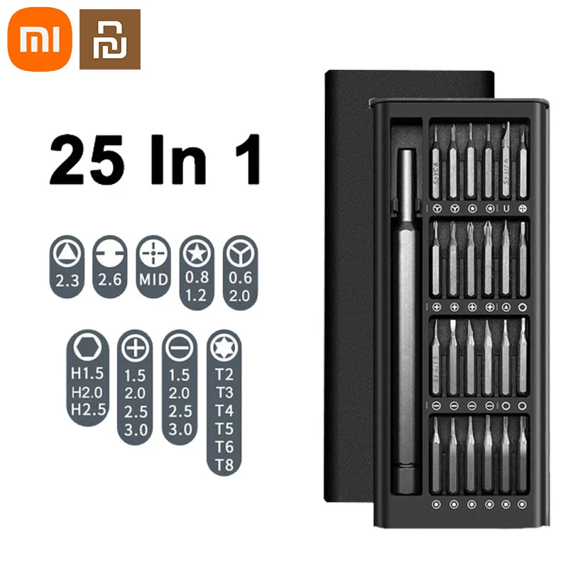 

Xiaomi Youpin Screwdriver Set Magnetic Screw Driver Kit Bits Precision Electric Xiaomi Iphone Computer Tri Wing Torx Screwdriver