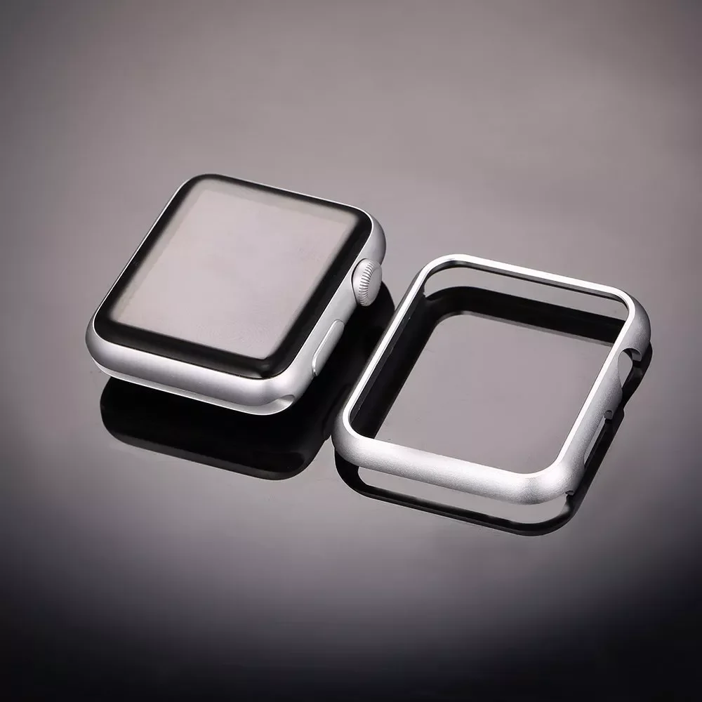 

Bling Glass+Cover For Apple Watch case 40mm 44mm 42mm 38mm iWatch Diamond bumper+Screen Protector Apple watch serie 3 4 5 6 SE