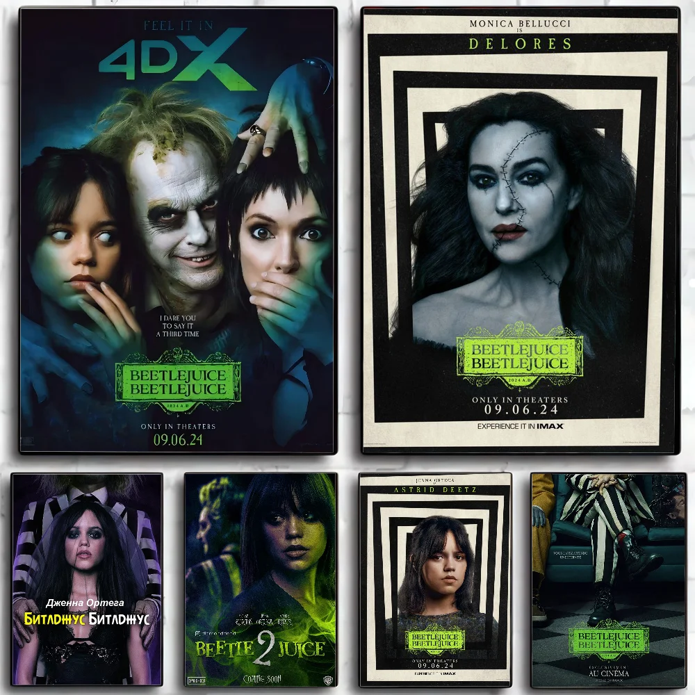 Фильмы 2024 новейшая комедия ужасов постер с жук-сосом настенное искусство