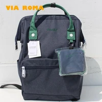 2022 japan style ring bag women backpack large capacity 14 15 6inch oxford waterproof laptop backpack multifunction mochila muje