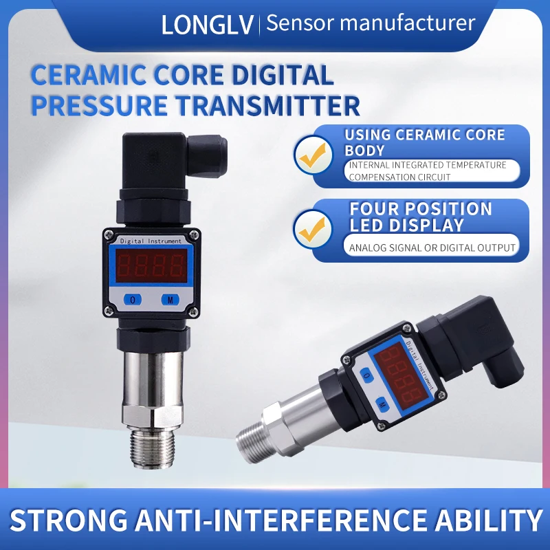 LONGLV PTL515S цифровой датчик давления