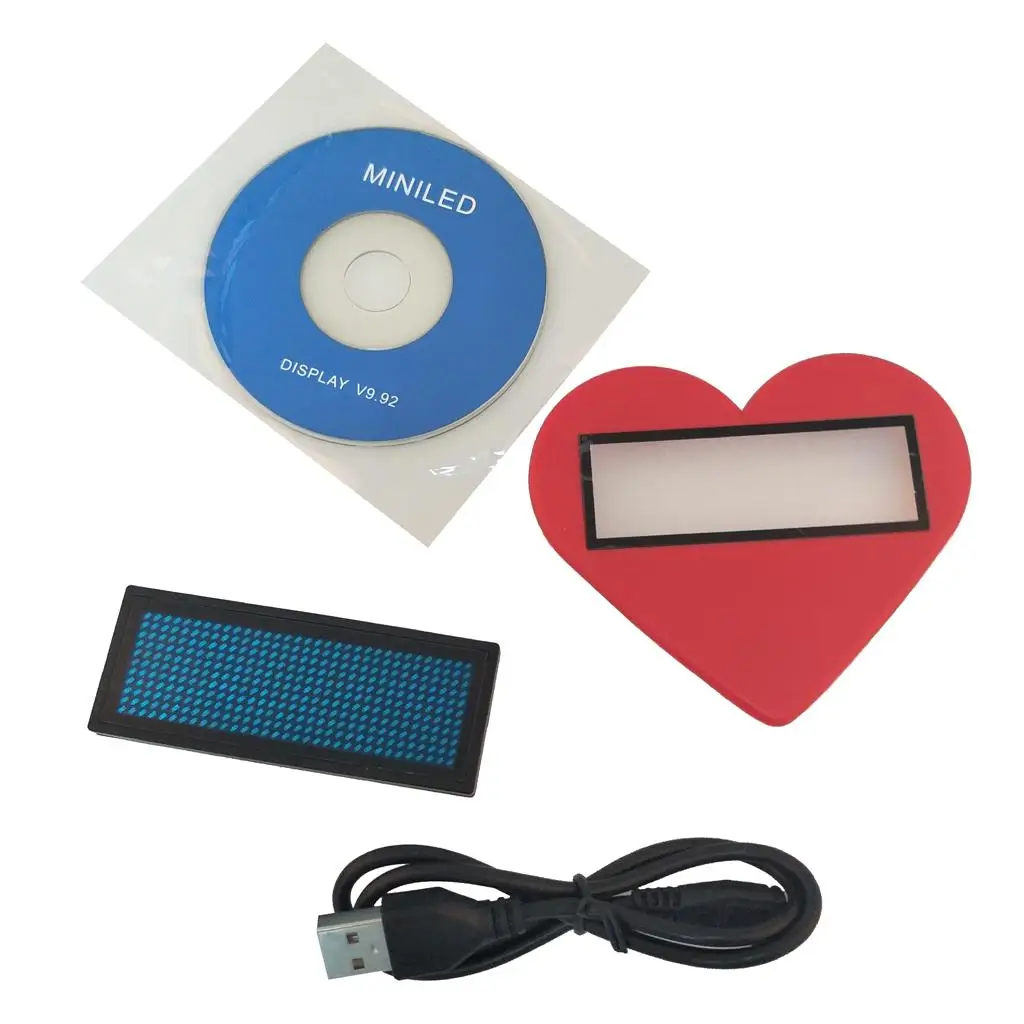 

LED Name Badge USB Programming For Restaurant Shop Exhibition Nightclub