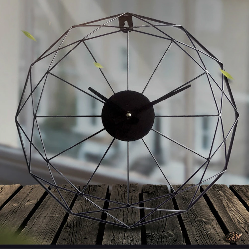 

Large Wall Clock Home Interior Decor Living Room Decoration Watch Simple Modern Design Luxury Mechanism Clockwork Nordic Black