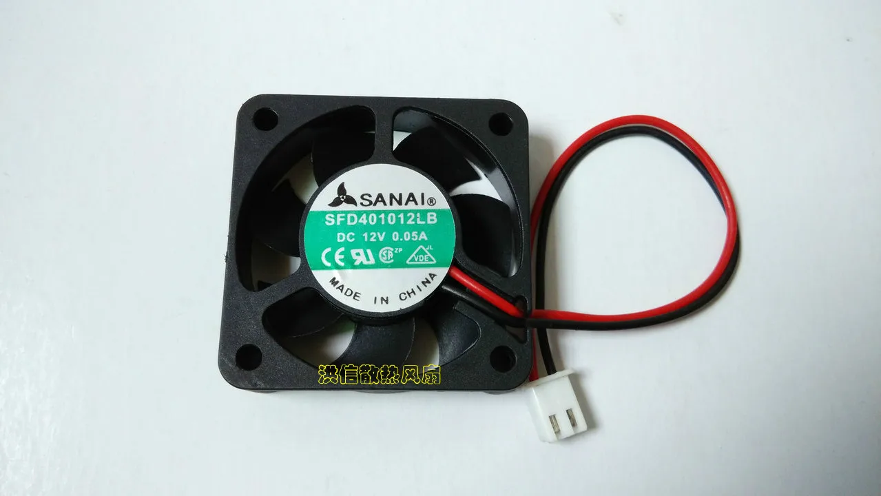 Бесплатная доставка новый шариковый вентилятор SANAI 4010 SFD401012LB 12 В постоянного тока