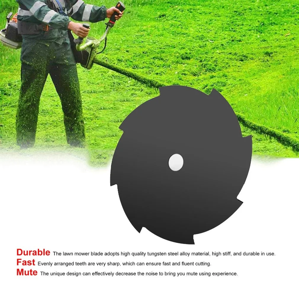 

1pc 10Inch Brush Cutter Blade 8T Grass Cutter Parts Garden Tool Accessories 255x25.4m Grass Trimmer Blade Cutting Disc