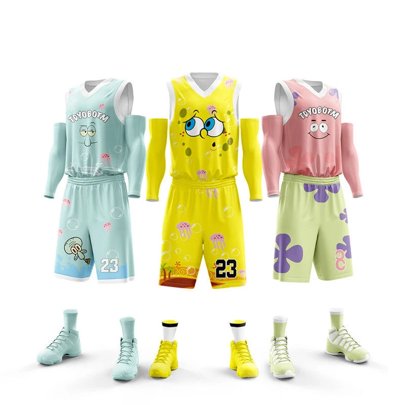

Cartoon Blue Ball Clothes Anime Cute Spongebobs Patrick Stars Creative Comfortable Short Sleeve Shorts Set Kawaii Birthday Gift