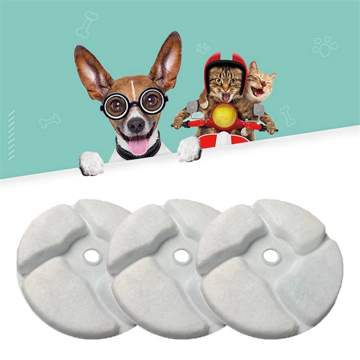 10 шт. фильтр для фонтана фонтанов домашних животных Eversweet 2S/3/3 Pro Solo/Solo SE сменные