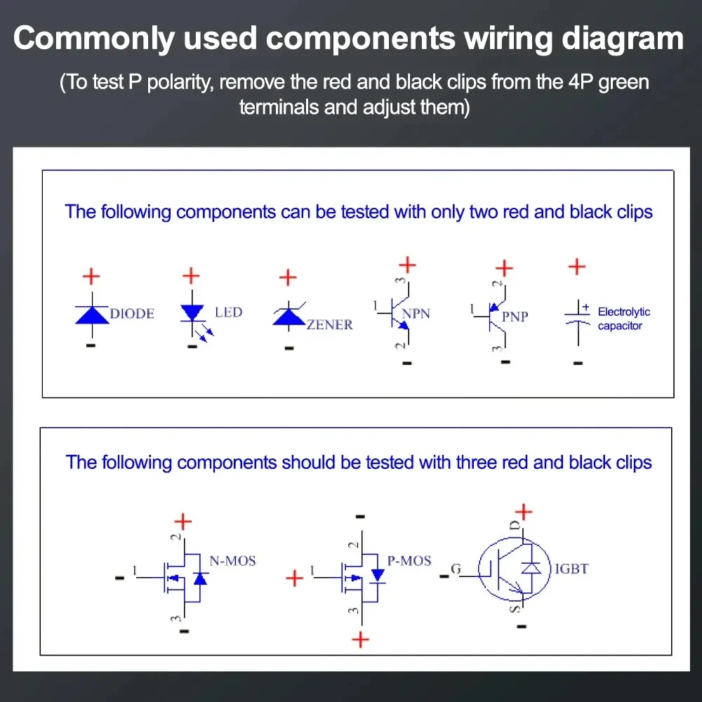 Прибор для проверки напряжения транзисторов бтиз диодов МОП-триодов устройство
