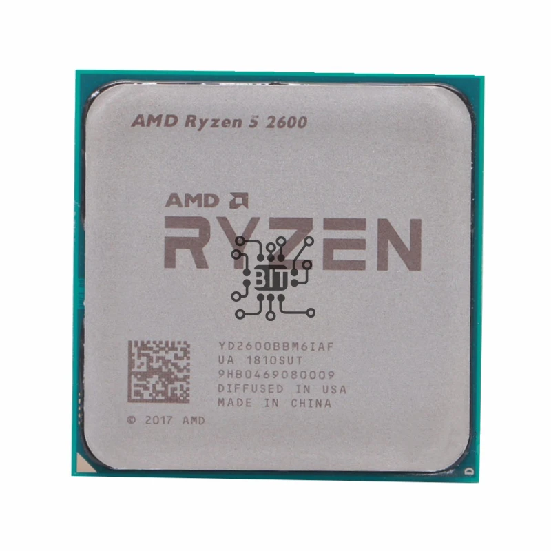 RYZEN 5 2600 3.4GHz/6-Core(12-Thread)/16Mb Cache/65W