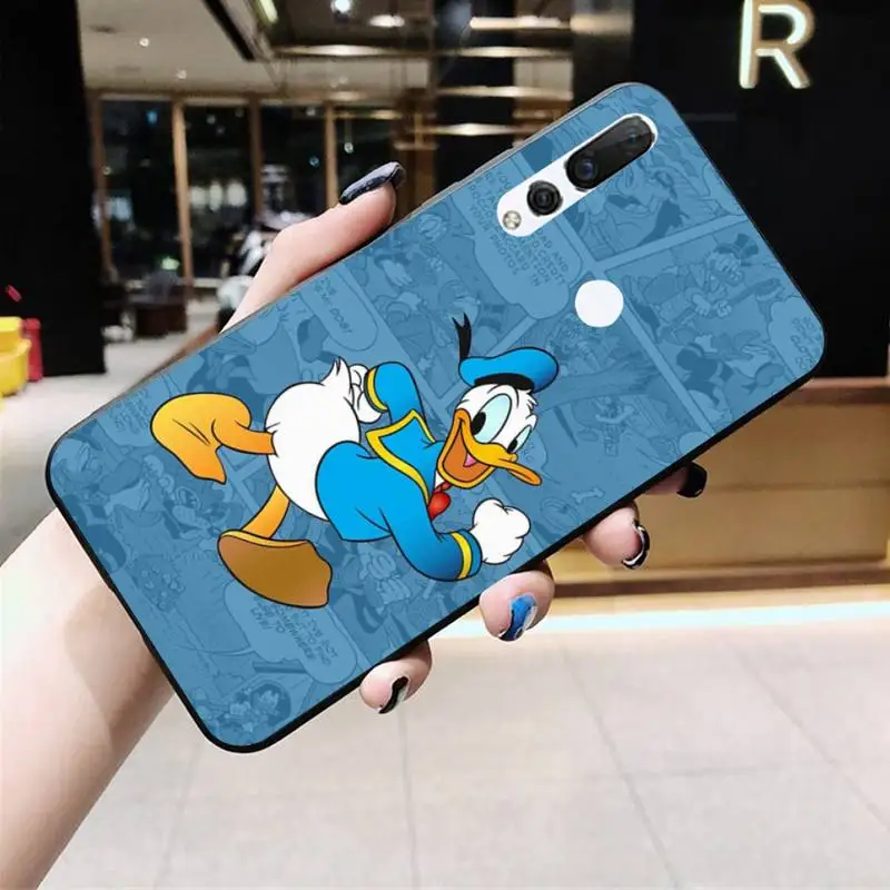 Donald Duck Phone Case for Huawei Y6P Y8S Y8P Y5II Y5 Y6 2019 P Smart Prime Pro