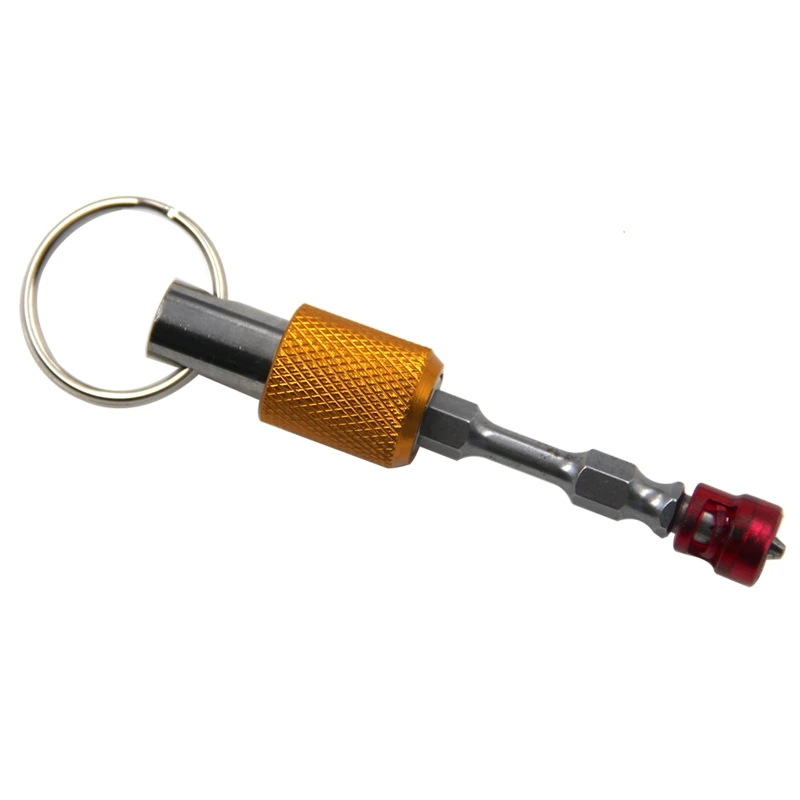 5 шт. 1/4 дюйма держатель отверток с шестигранным хвостовиком удлинитель брелок