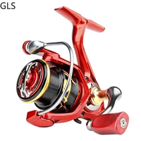 gls 51bb leftright interchangeable spinning wheel 6 21 aluminum alloy spool lt 25003000 series pikecarp fishing reel