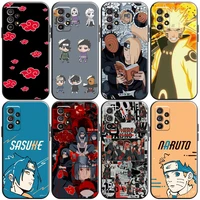 naruto anime phone case for samsung galaxy s20 s20fe s20 ulitra s21 fe plus ultra coque soft silicone cover carcasa black