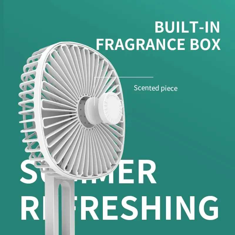 Мини-портативный вентилятор перезаряжаемый электрический настольный/настенный