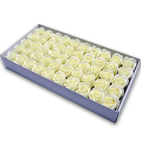 50 шт./упаковка, розы для мыла, 4,5x6,5 см