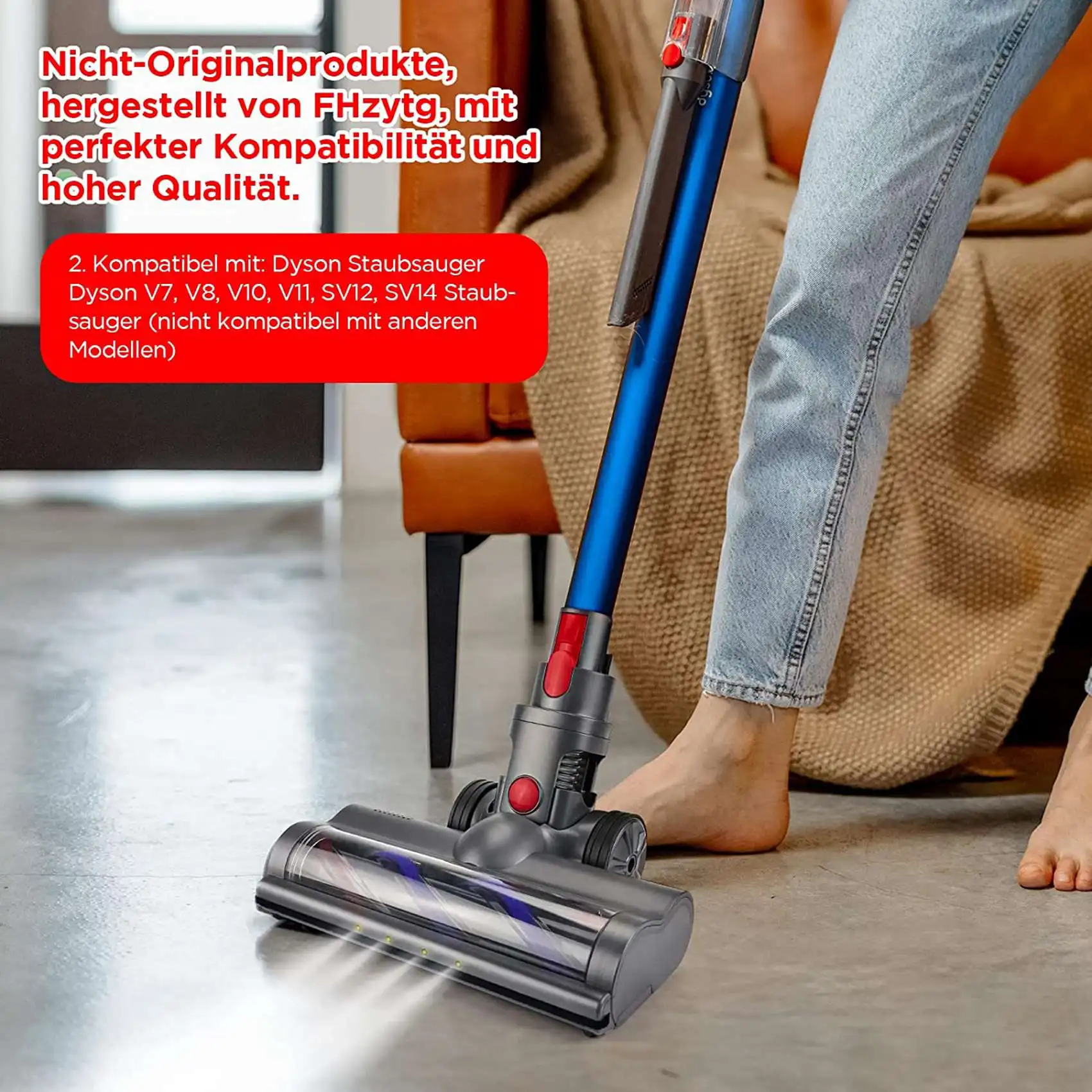 Электрическая щетка с прямым приводом и замок аксессуары для пылесоса Dyson V7 V8 V10 V11