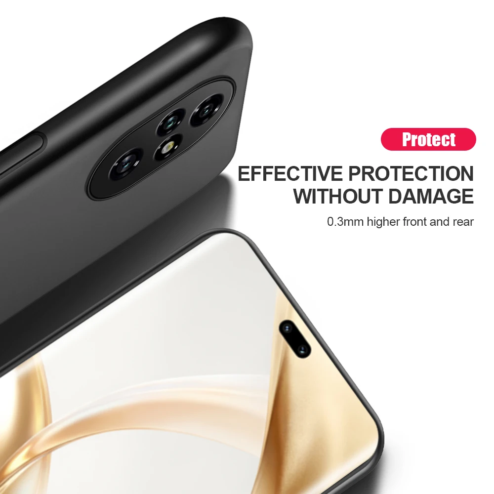 Матовая Магнитная кожаная искусственная кожа для Honor 200 Pro мягкая рамка из ТПУ