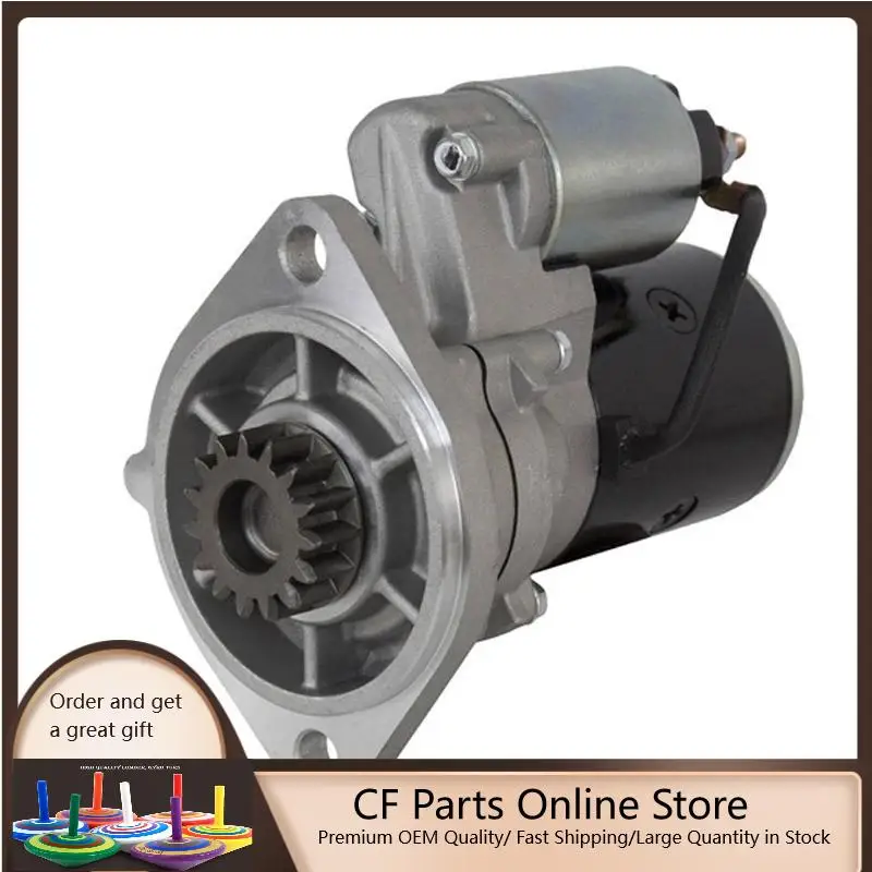 

NEW 15T STARTER MOTOR FITS YANMAR ENGINE 124976-77010 124976-77011 S114-349 S114-349A