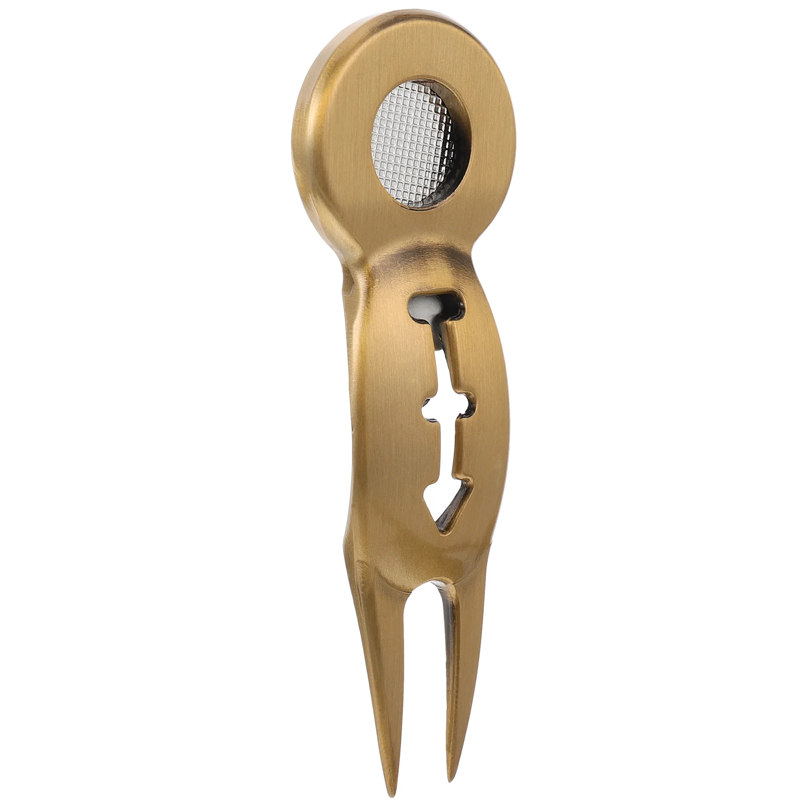 

Metal Golfs Divot Repair Tool with Magnetic Golfs Marker Line Maker