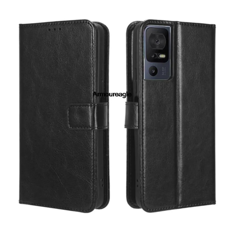 Флип-чехол для tcl 40se кошелек магнитный роскошный кожаный чехол защитный 40 se tcl40se