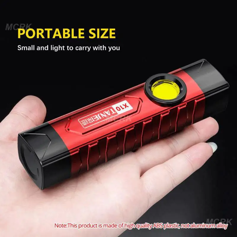 

Portable Led Flashlight Mini Outdoor Waterproof And Extremely Bright Made Of High-quality Abs Plastic Lightweight Night Light