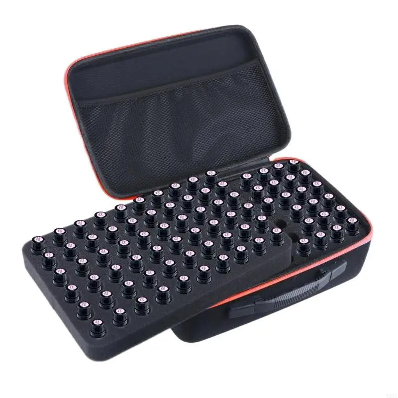 Фото T21C Eving Oil Case для 120 бутылок 5-10 мл роликового хранения сумки для хранения роликов Eva. №1