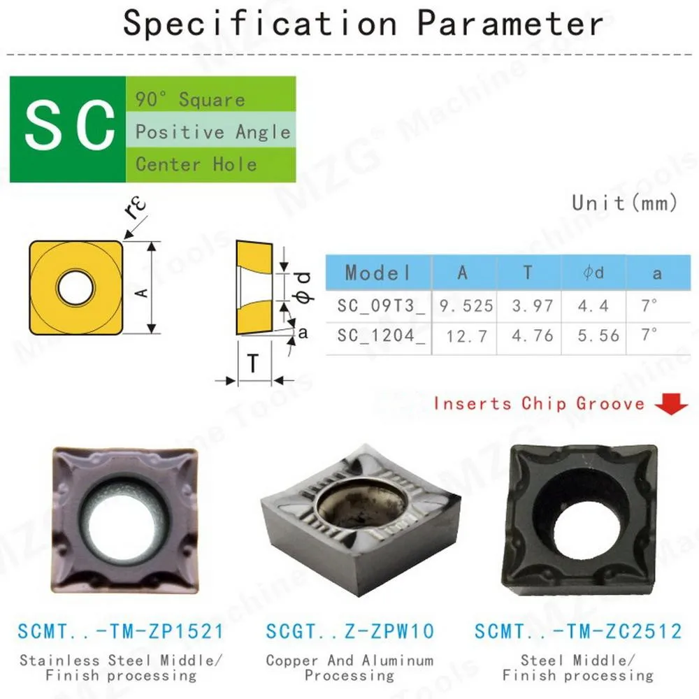 5 шт. фрезерный токарный станок с ЧПУ из нержавеющей стали