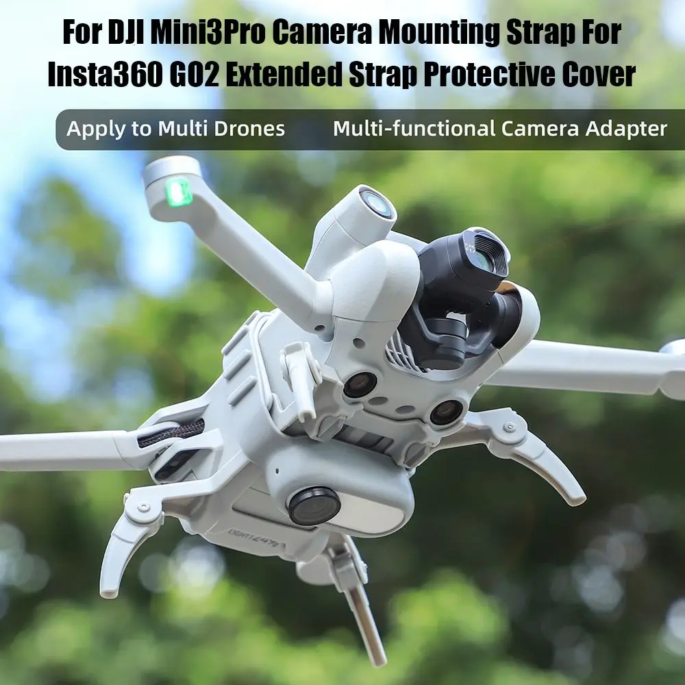

Case Multifunction For Insta360 GO2 Extension Straps For DJI Mini3Pro Camera Mount Cable Tie For DJI Mini3Pro