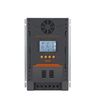 100a mppt solar regulator 1224v max input 96v usb lcd display 100 amp solar charge controller