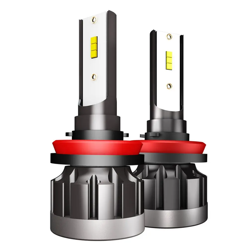 

2Pcs Car Headlight Bulb H1 H7 LED para Auto Lamp H11 Light Assembly 9006 9005 HB3 CSP Chip Headlamp H4 6000K 12000LM