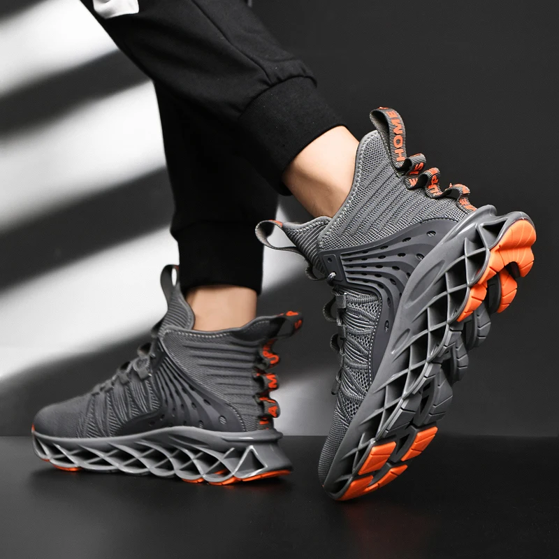 Men's Casual Sports Shoes Are Fashionable Personalized Lightweight and Breathable Summer Warrior Outdoor Lace Up Sports Shoes