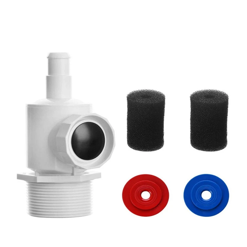 

Wall Fitting Connector for Polaris 180 280 380 Pool Vacuum Sweep Pool Sweep Hose Connector with Tail Scrubber