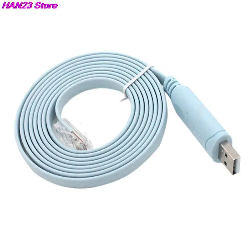 1 8 м usb rs232 к rj45 консольный кабель для Cisco H3C HP Arba Huawei Fortinet router ftdi FTDI 744664241835 A7H5 |
