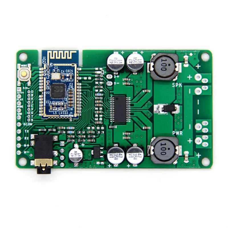 

Bluetooth 5.0 Amplifier Board TWS AUX 20W/30W Serial Port to Change Name Mono Stereo Module Amplificador (Support Call)